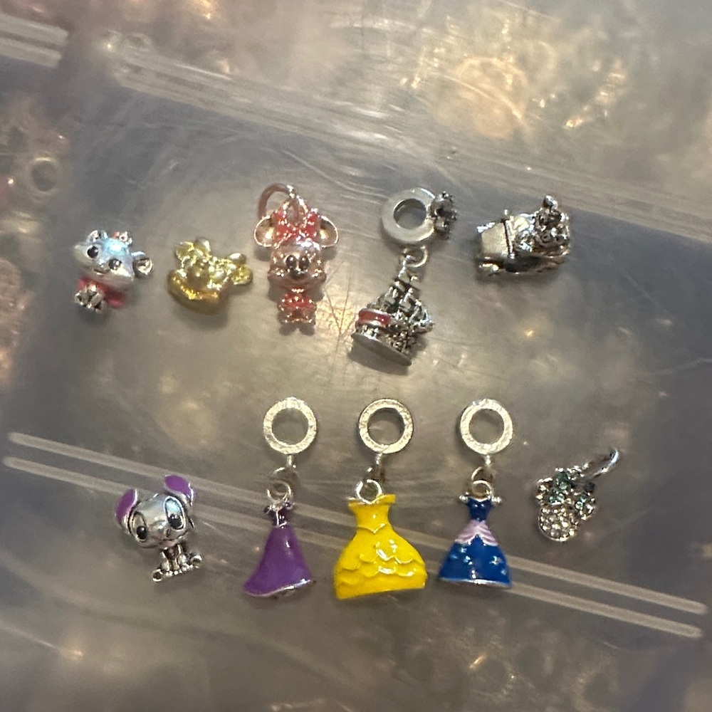 Colorful Charm Set with Dresses and Animals